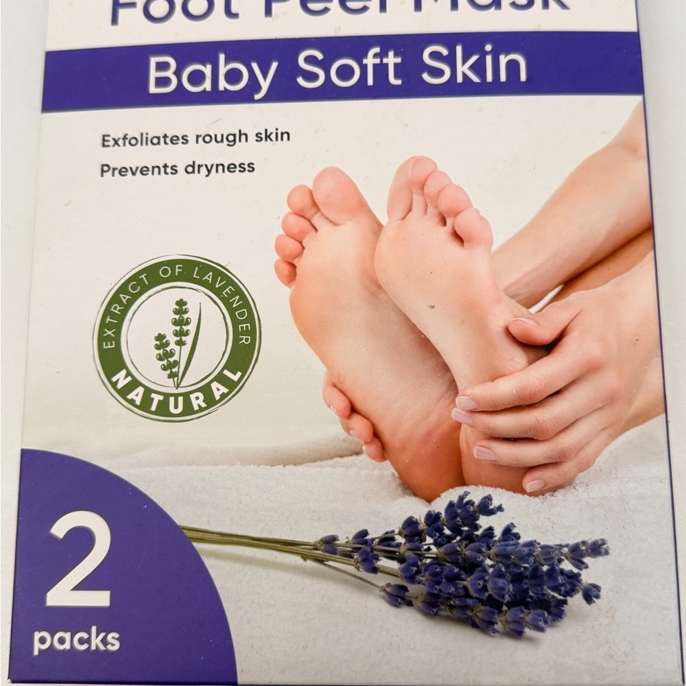 Lavender Foot Peel Mask - Purple